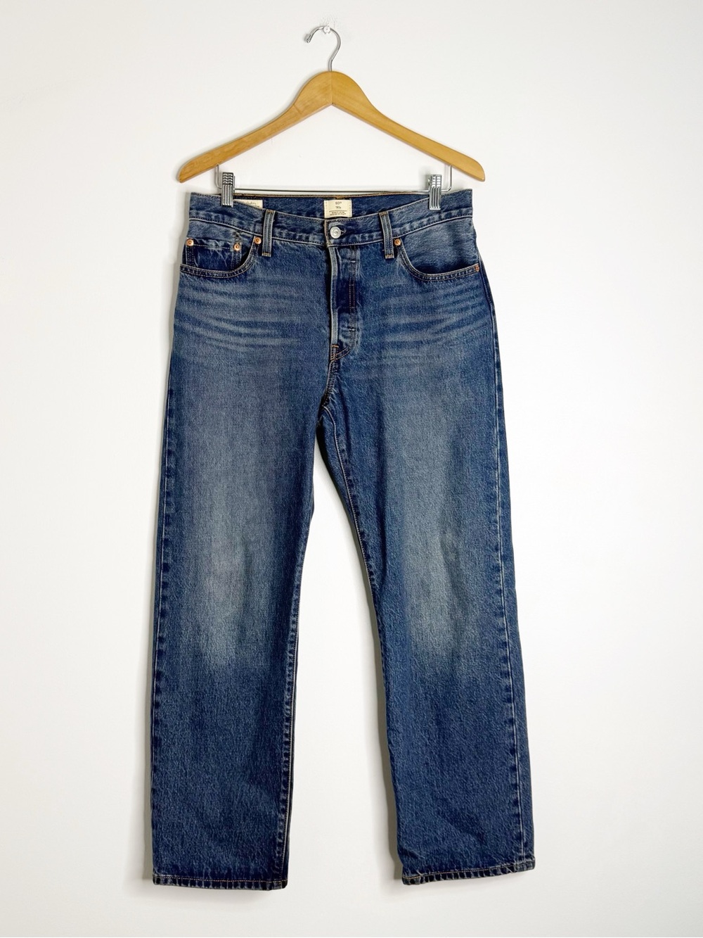Levi’s 501 ’90s Jeans Women’s 29x30 High Rise Straight Leg Medium Wash